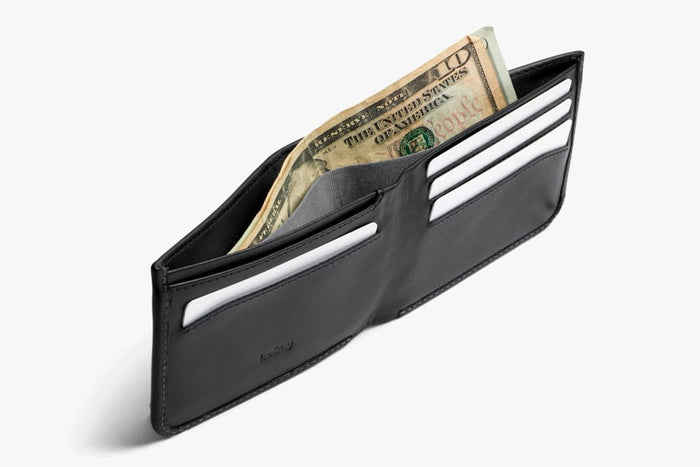 Hide & Seek Lo Leather Wallet - Black