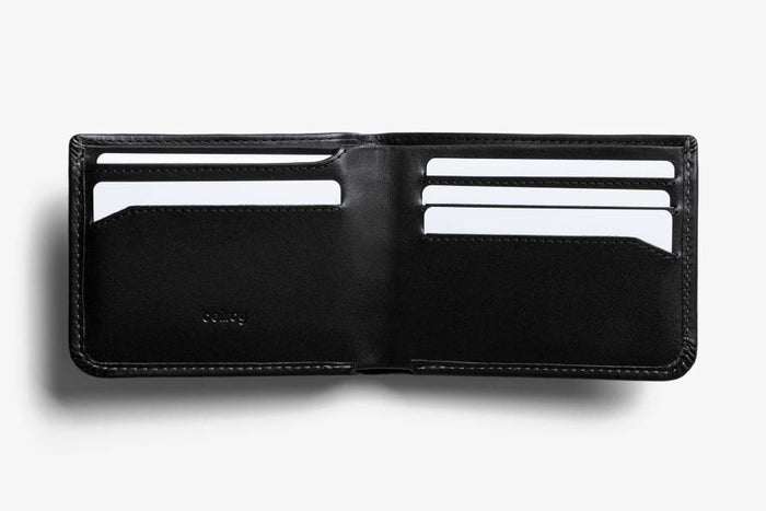 Hide & Seek Lo Leather Wallet - Black