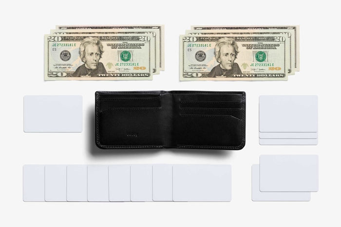 Hide & Seek Lo Leather Wallet - Black