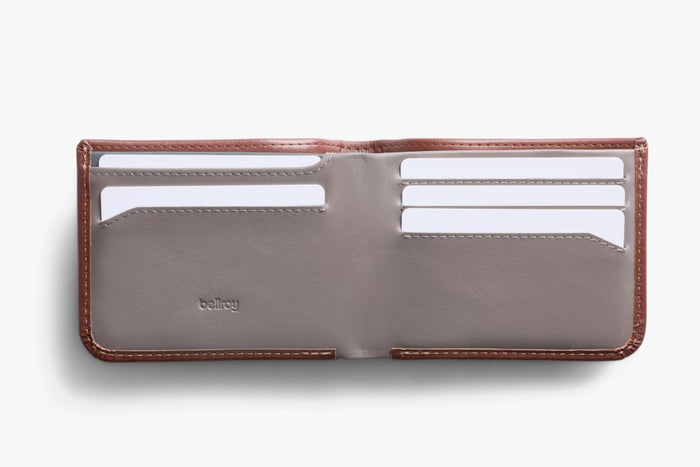 Hide & Seek Lo Leather Wallet - Sienna