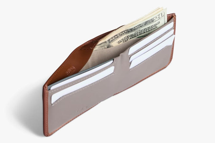 Hide & Seek Lo Leather Wallet - Sienna