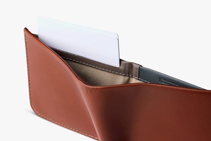 Hide & Seek Lo Leather Wallet - Sienna