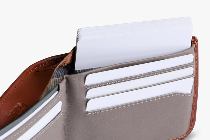 Hide & Seek Lo Leather Wallet - Sienna