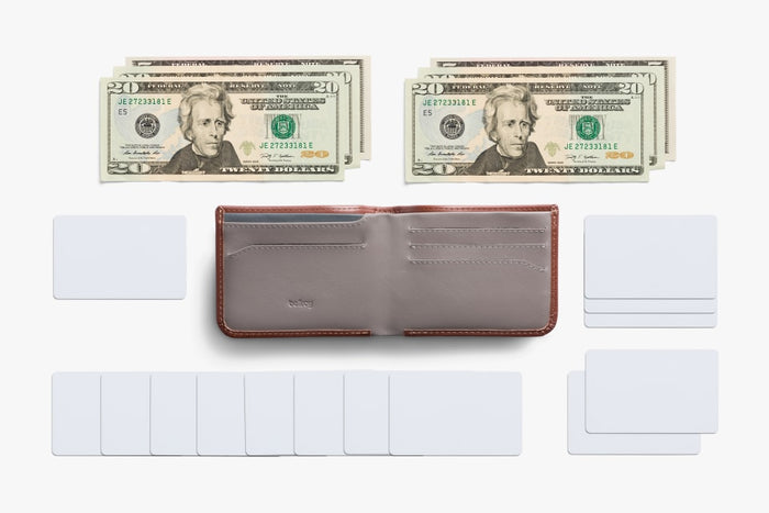 Hide & Seek Lo Leather Wallet - Sienna