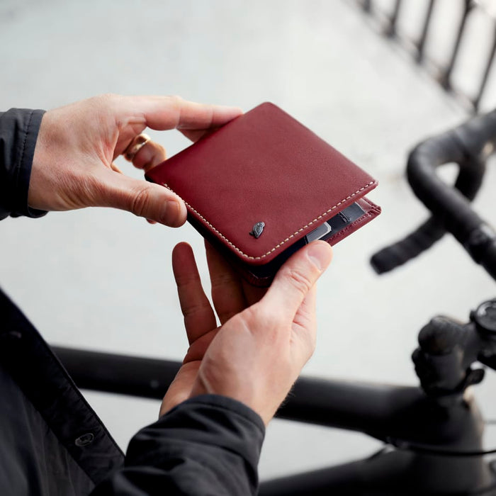Hide & Seek Lo Leather Wallet - Sienna