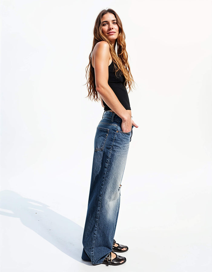 High-Rise Mom Jeans