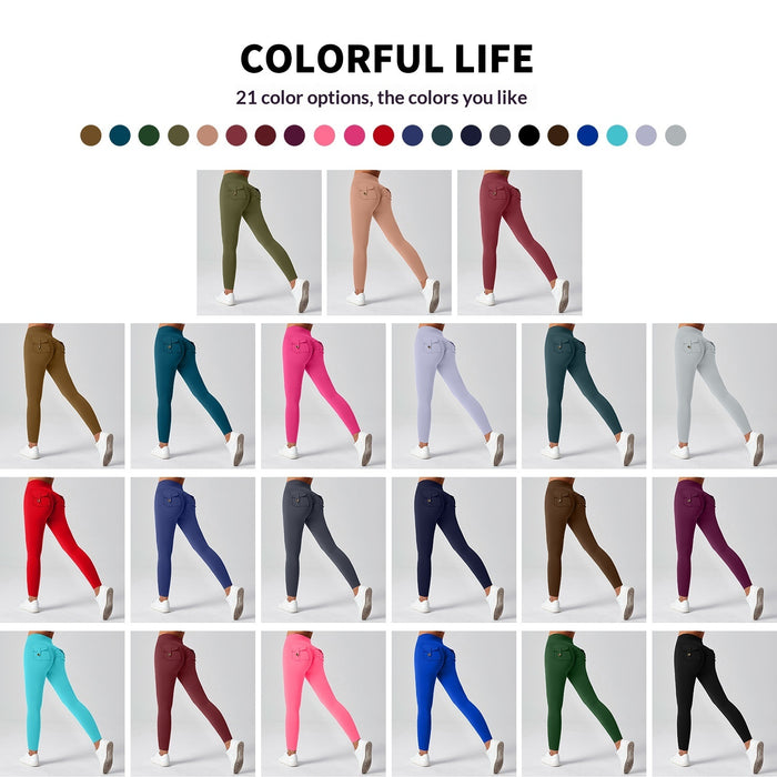 High-Waist Butt-Lifting Yoga Pants