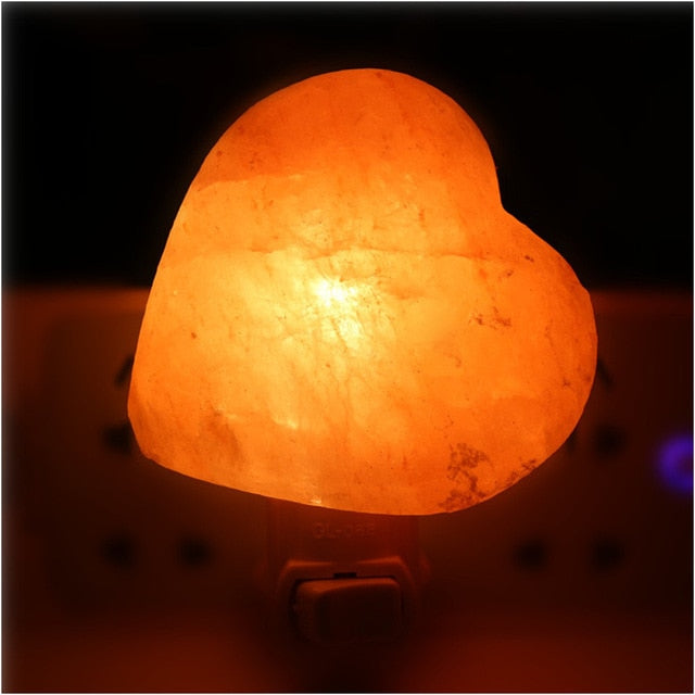 Himalayan Warm Natural Crystal Salt Lamp/Night Light