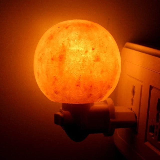 Himalayan Warm Natural Crystal Salt Lamp/Night Light