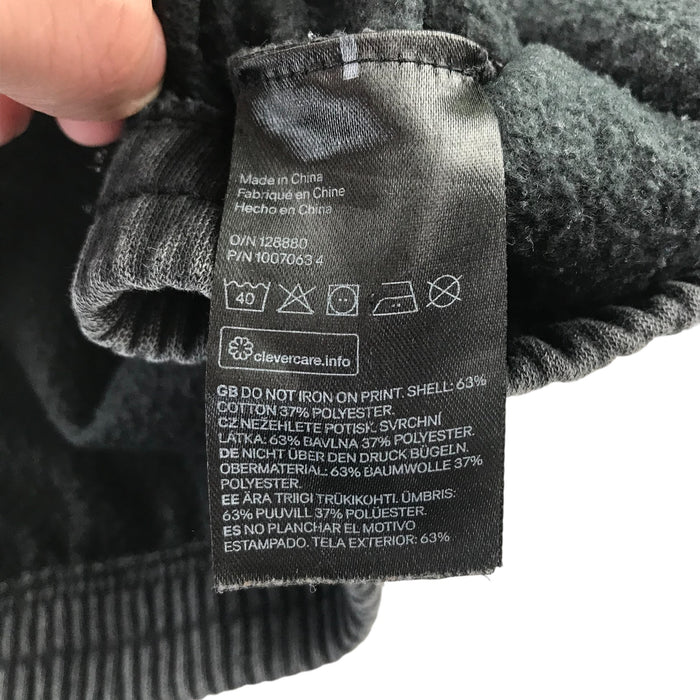 H&M 10-11 years dark grey cropped sweater
