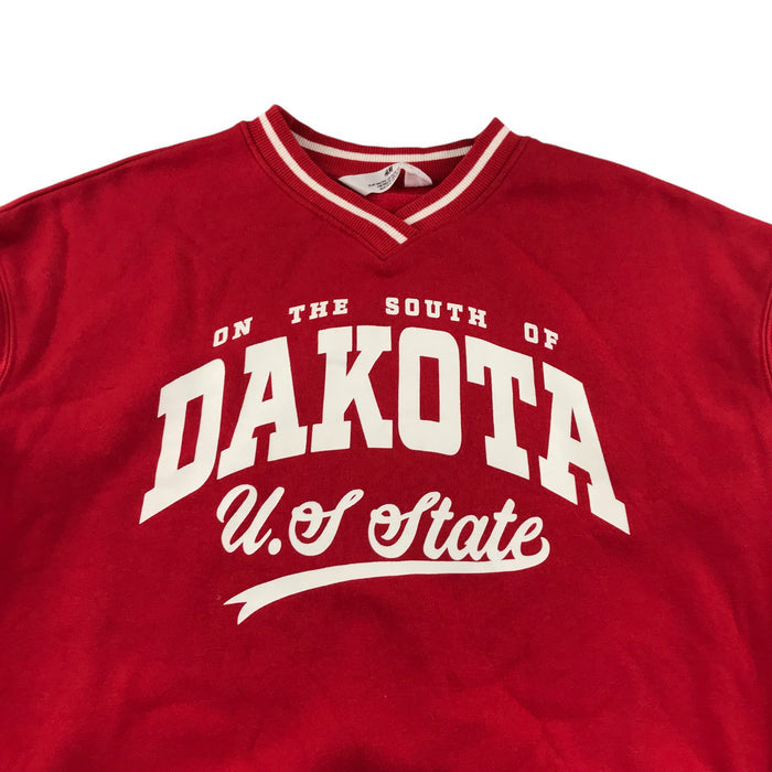 H&M 10-12 years red varsity sweater