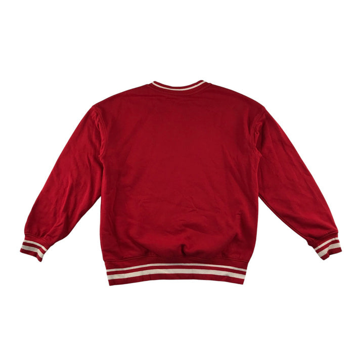 H&M 10-12 years red varsity sweater