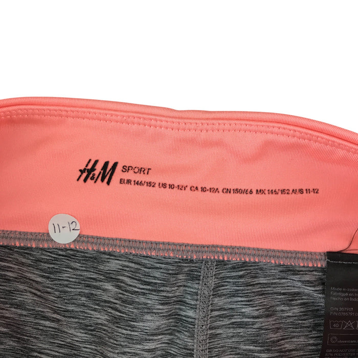 H&M 11-12 years grey sport leggings