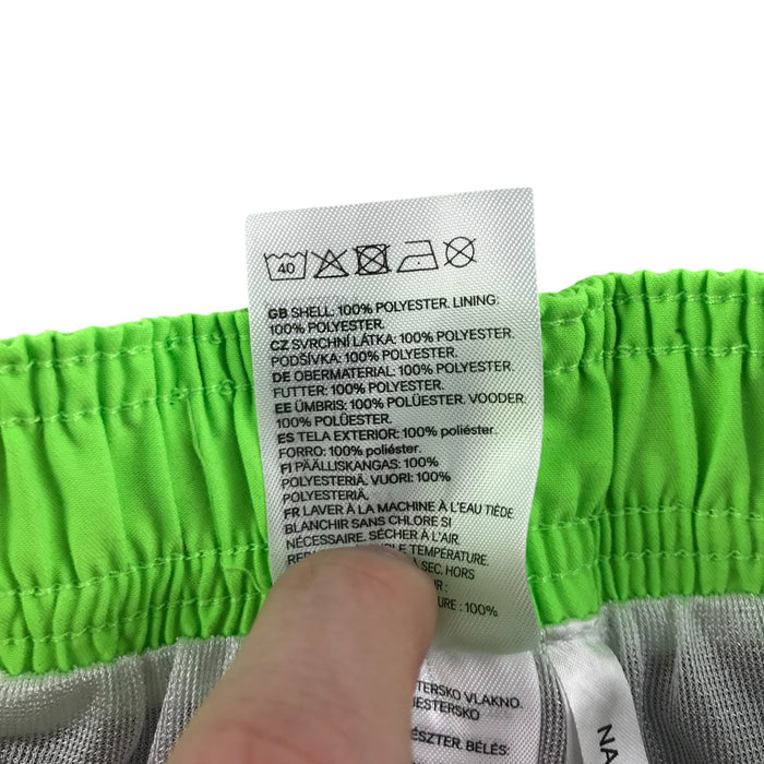 H&M 11-12 years navy white green swim trunks