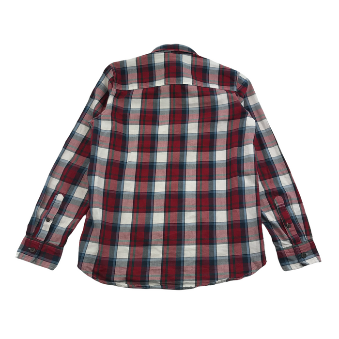 H&M 11 years red checked shirt