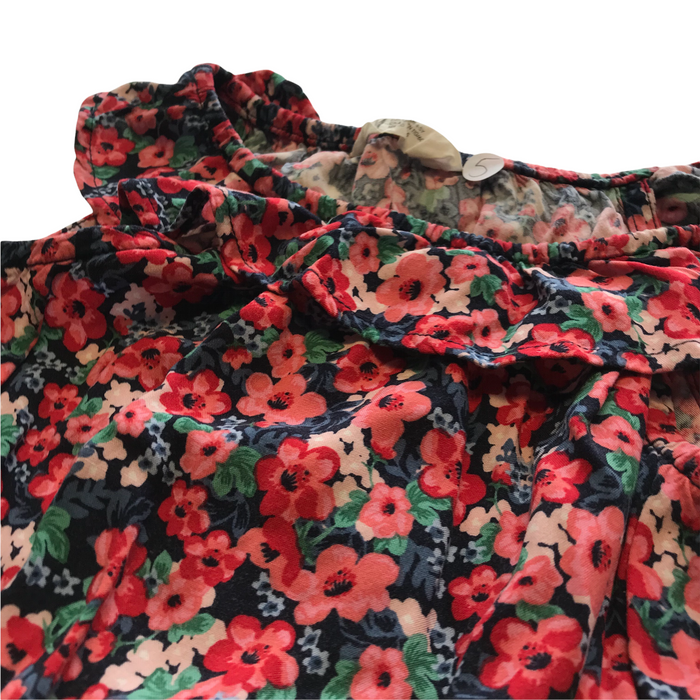 H&M 5-6 years floral playsuit