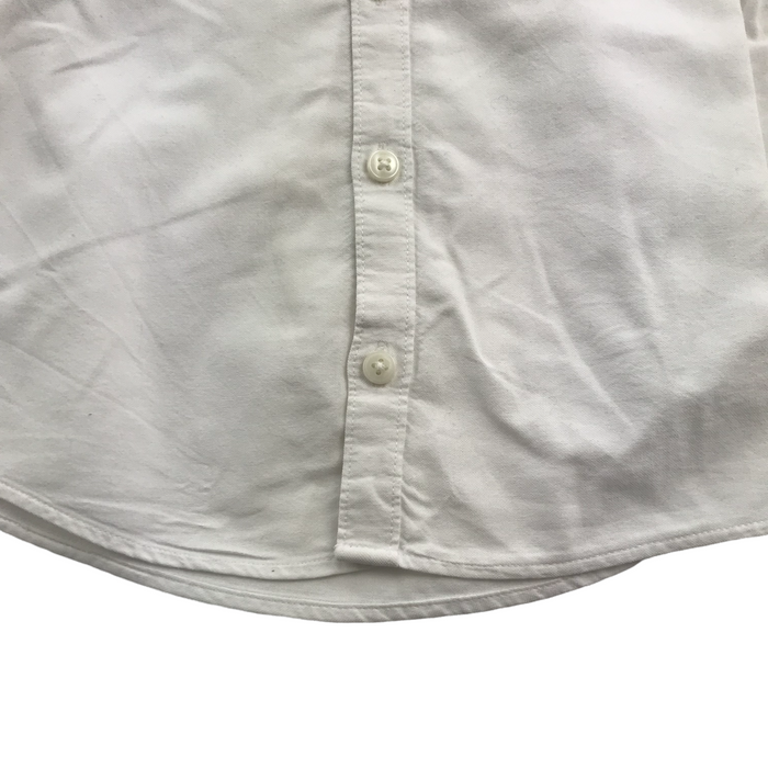 H&M 5 years white short sleeve shirt