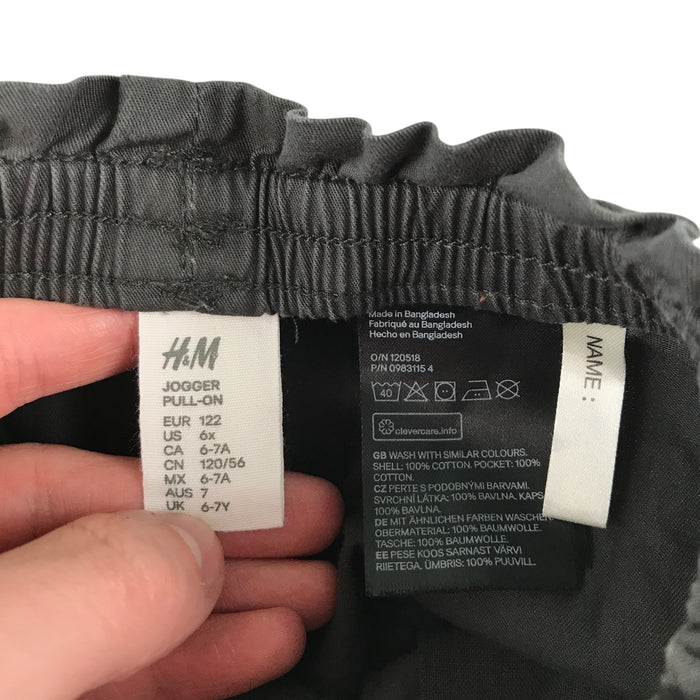 H&M 6-7 years grey elasticated waist trouser