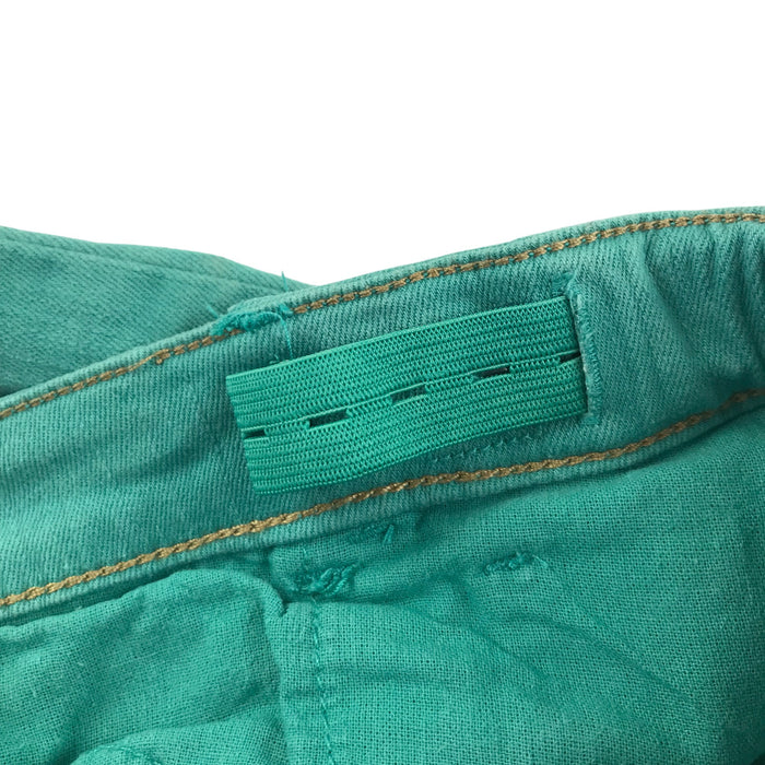 H&M 7-8 years blue plain jean style stretch shorts