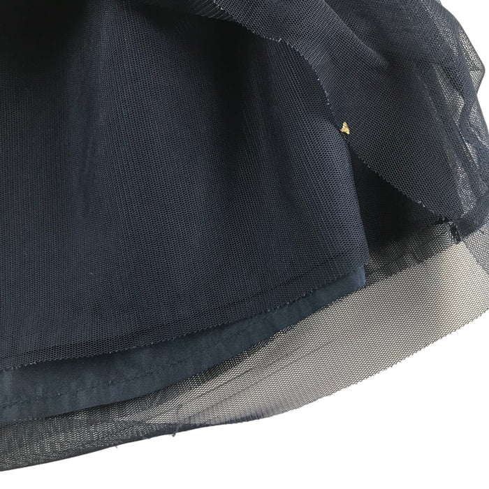 H&M 7-8 years navy blue sparkly skirt