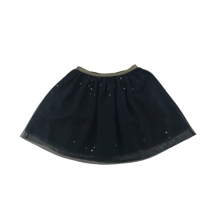 H&M 7-8 years navy blue sparkly skirt