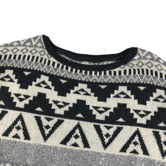 H&M12-14 years grey knit jumper
