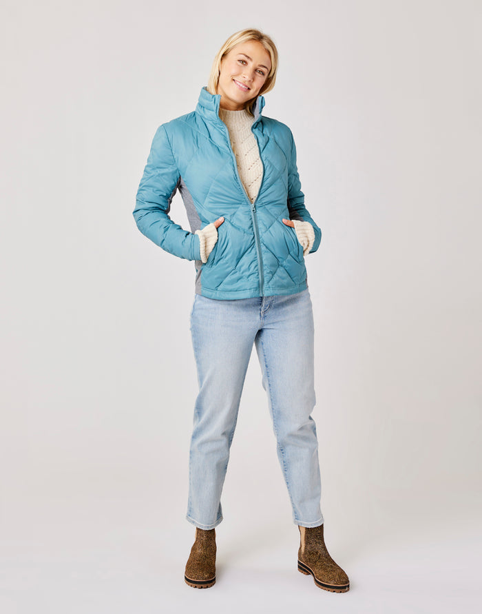Horizon Down Jacket: Hydro - FINAL SALE