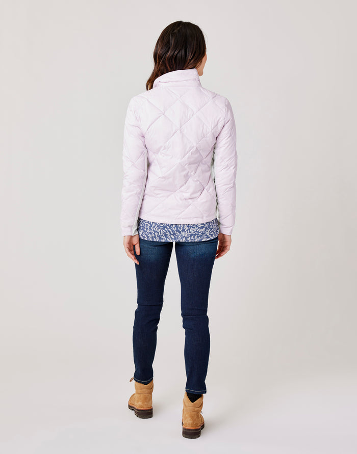 Horizon Down Jacket: Lavender - FINAL SALE