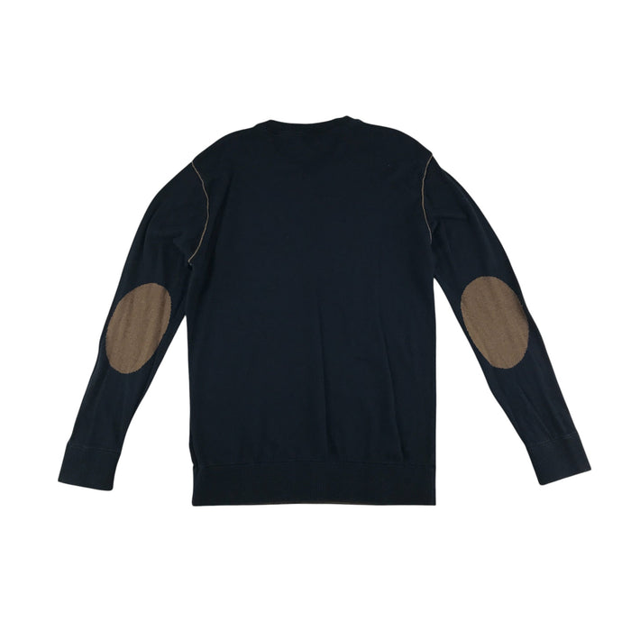 Hugo Boss 9-10 years black v-neck cotton jumper