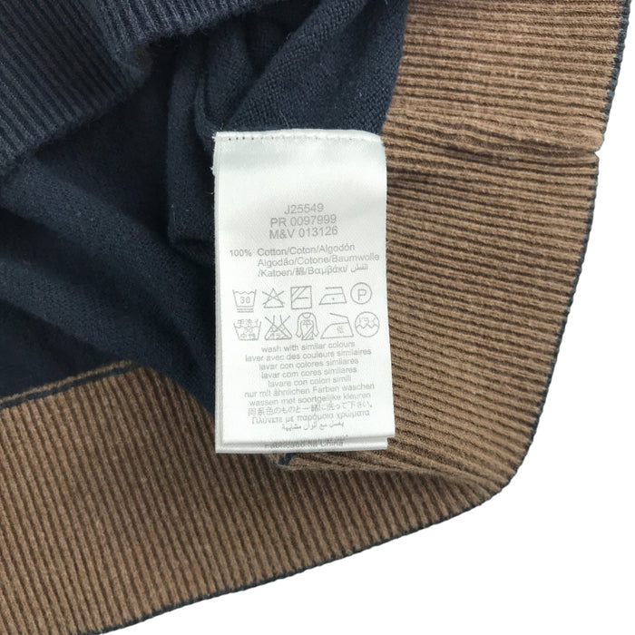 Hugo Boss 9-10 years black v-neck cotton jumper