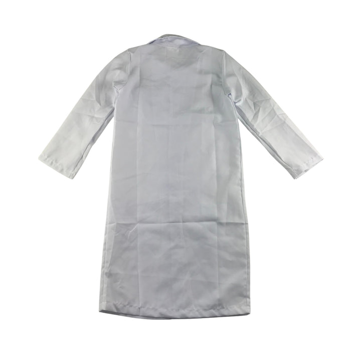 I Love Fancy Dress 9-11 years white long doctor's coat costume