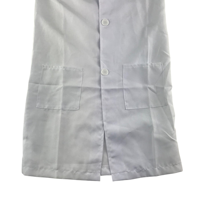 I Love Fancy Dress 9-11 years white long doctor's coat costume