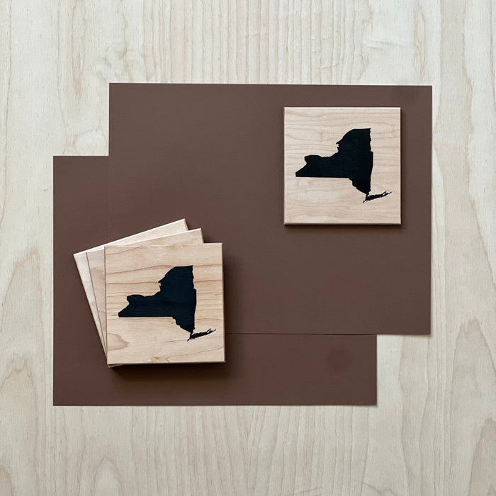 Set of 4 Wooden Coasters