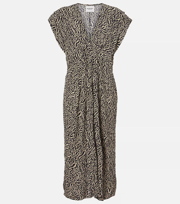 Isabel Marant Etoile Epolia Printed Midi Dress