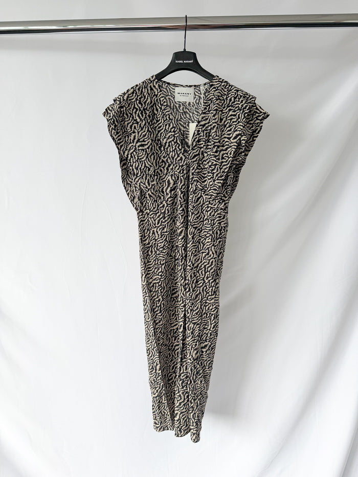 Isabel Marant Etoile Epolia Printed Midi Dress
