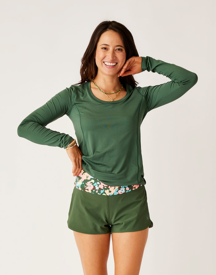 Izzy Sunshirt: Cilantro - FINAL SALE
