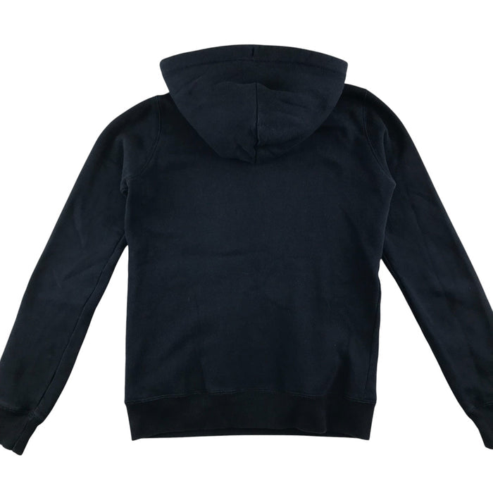 Jack Wills women's 8 black plain with pink detailing hoodie