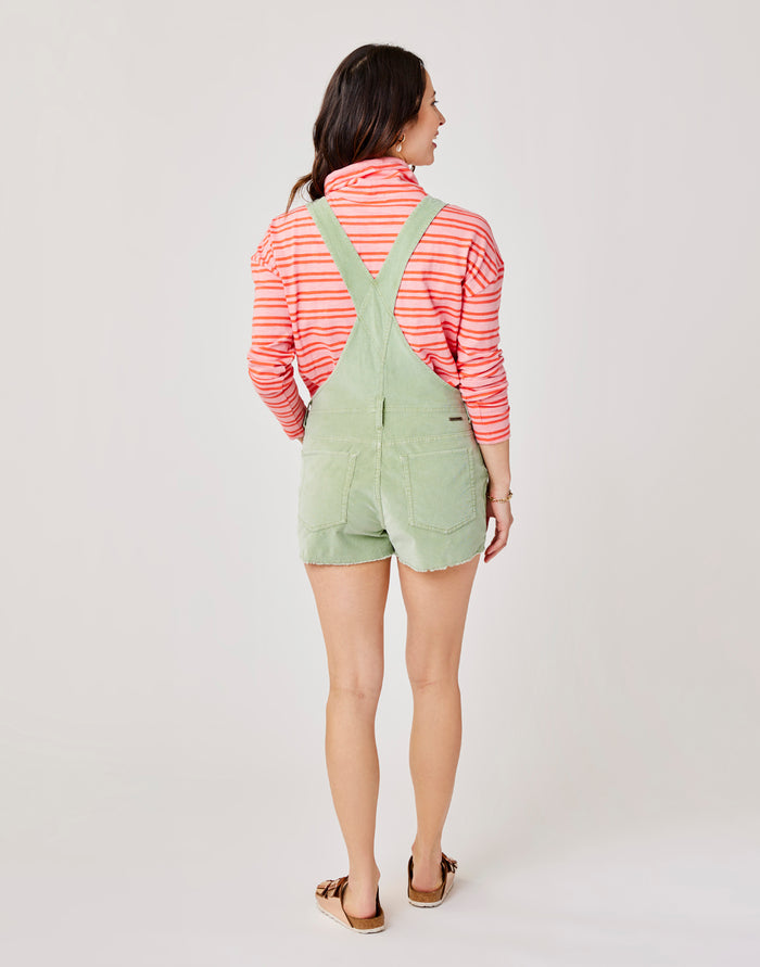Jason Overall Short: Light Olive - FINAL SALE