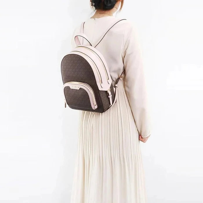 MICHAEL KORS Jaycee Medium Logo Backpack - BROWN - MK13 - Runner