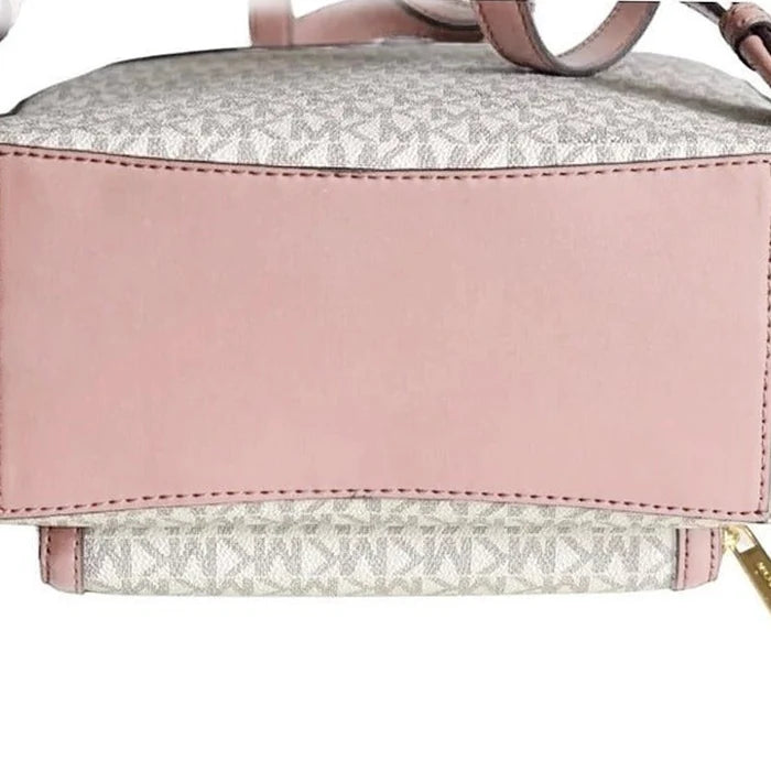 MICHAEL KORS Jaycee Medium Logo Backpack - WHITE- MK20