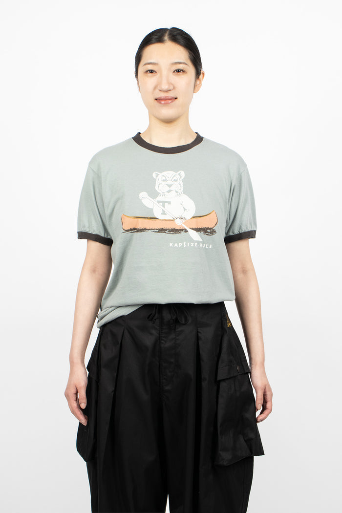 Jersey Ringer T-Shirt 'T' Tiger