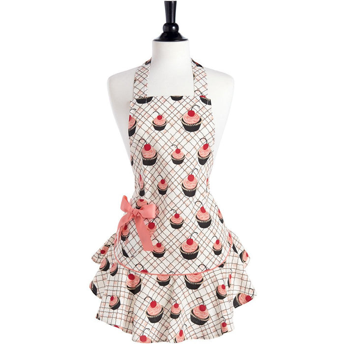 Jessie Steele - Cherry Cupcakes Chef Hostess Apron