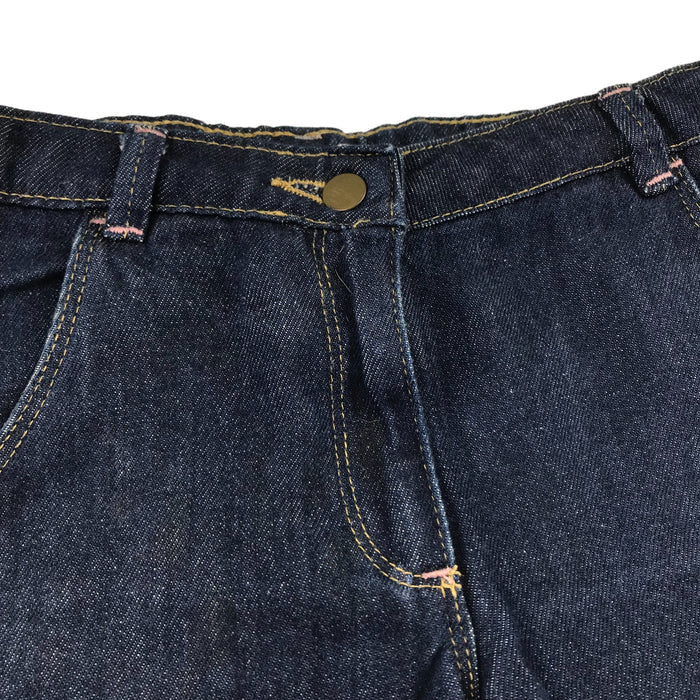 Jigsaw 6-7 years navy blue wide leg jeans
