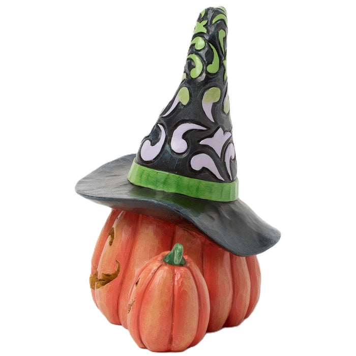 Jim Shore Heartwood Creek - Altogether Spooky Jack-O-Lanterns LED Halloween Figurine 6016642