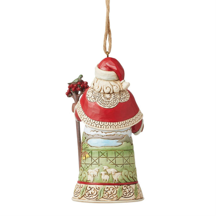 Jim Shore Heartwood Creek - New Zealand Santa Christmas Ornament 6011685