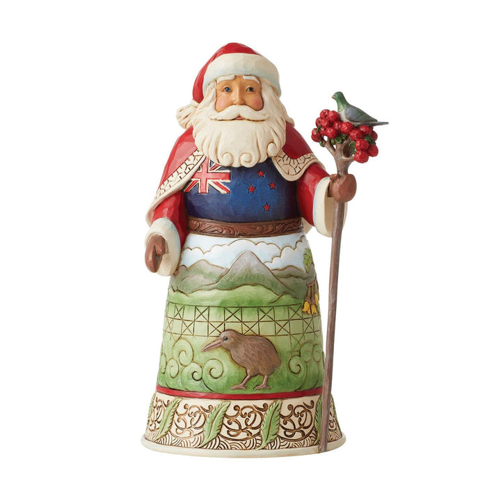 Jim Shore Heartwood Creek - New Zealand Santa Figurine 6010827