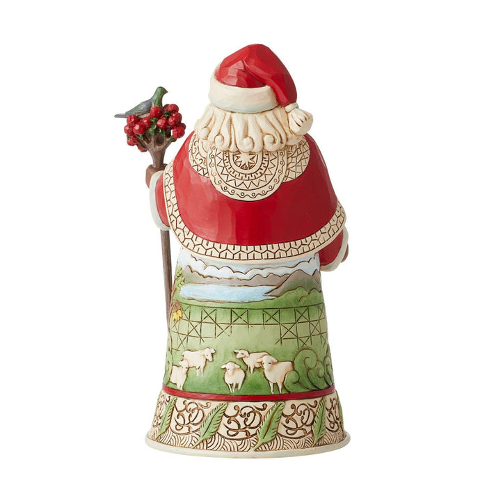 Jim Shore Heartwood Creek - New Zealand Santa Figurine 6010827