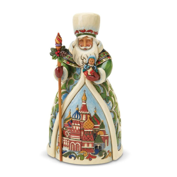 Jim Shore Heartwood Creek - Russian Santa Figurine 4017650