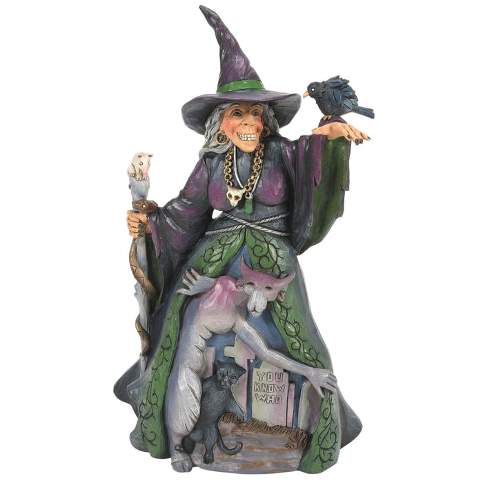 Jim Shore Heartwood Creek - Wicked Evil Witch Halloween Figurine 6016637