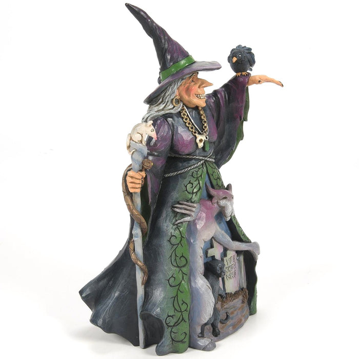 Jim Shore Heartwood Creek - Wicked Evil Witch Halloween Figurine 6016637